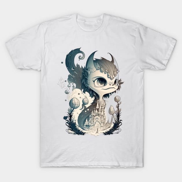 Mystical fantasy character. T-Shirt by AndreKENO